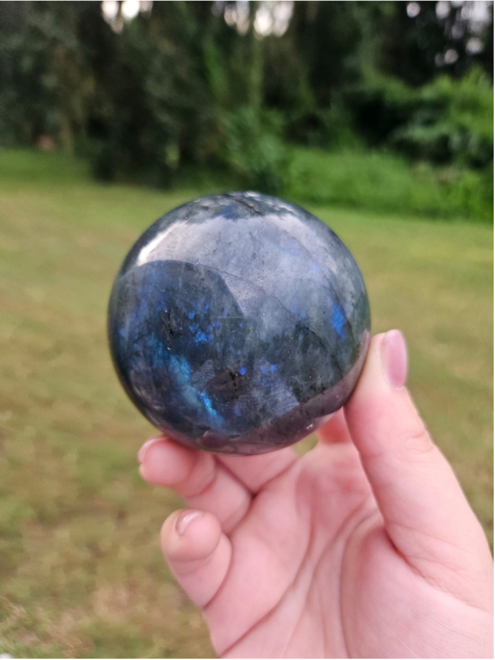 Labradorite Sphere 2.2 - Picture 3 of 4